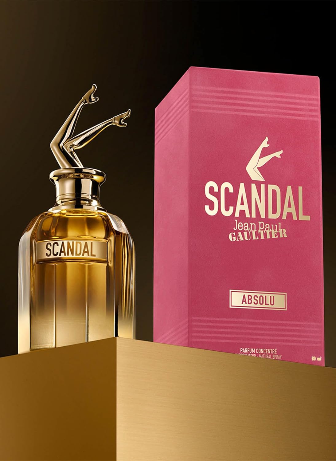 Jean Paul Gaultier Scandal Absolu Parfum Concentrate Spray for Women, 2.7 Ounce - Image 2
