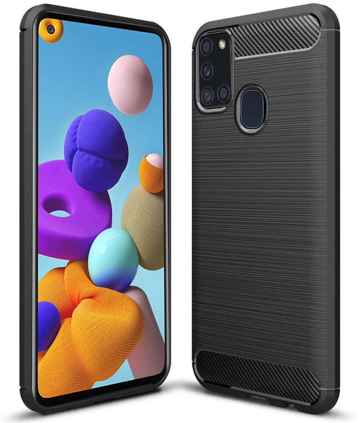 CHVTS Back Cover Protection for Samsung Galaxy A21s