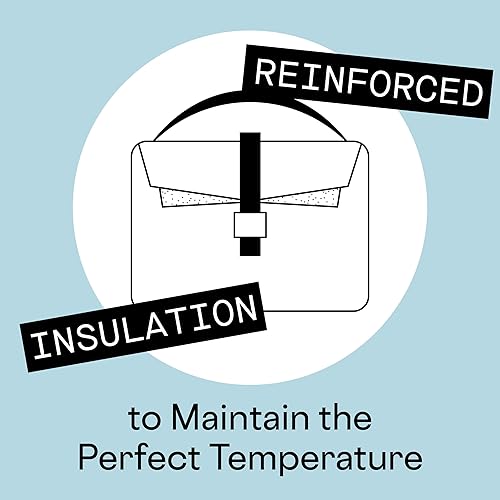 Miniatura 5 de Corkcicle Baldwin Boxer Cooler Lunch Box, Water Resistant Insulated Bag, Perfect for Traveling with Wine, Beer, Ice Packs, and Lunches