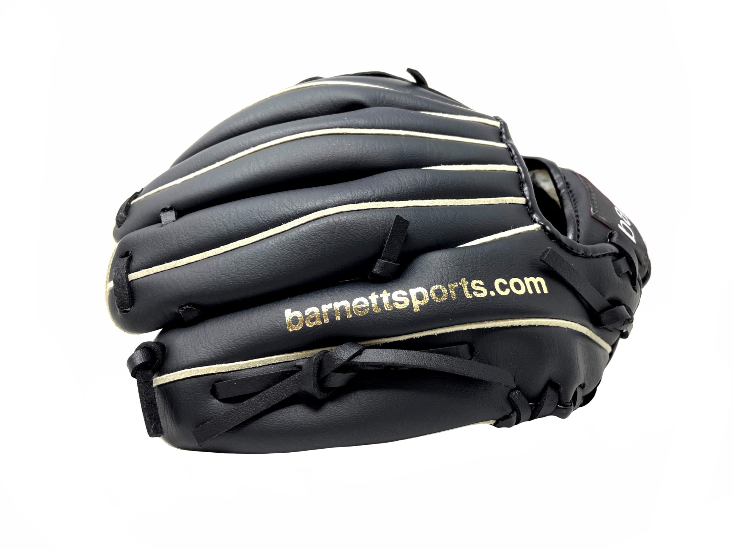 'JL-110 infield baseball glove, polyurethane, size 11'', black'