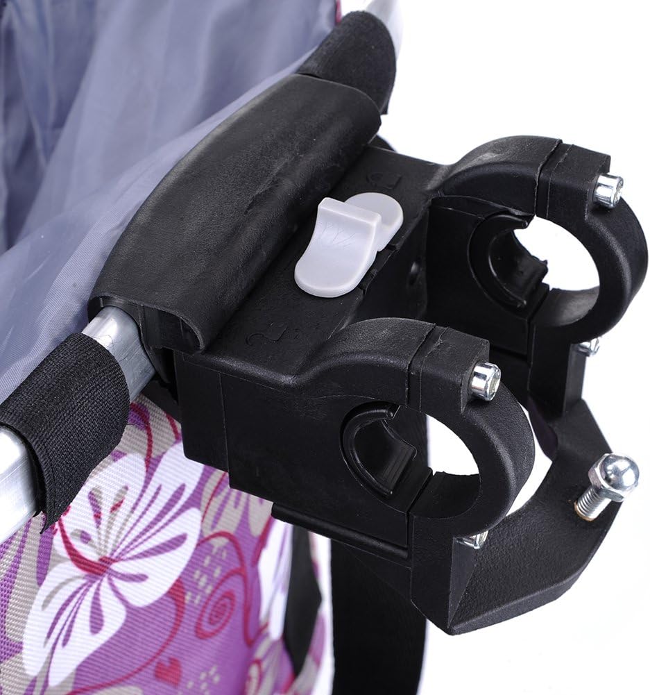 Pet Dog Bike Basket & Carrier Bag- Foldable Detachable Pet Travel Bicycle Basket - Small Animal Dog Cat Rabbit Bike Ride Basket Carrier (Purple) image 5