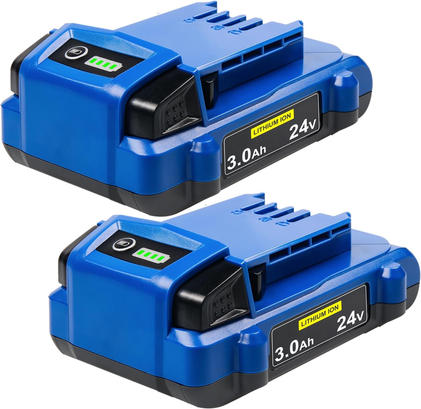 FSKE 2Pack 3.0Ah Lithium Battery Replacement for Kobalt 24v Battery KB624-03 KB524-03 KB424-03