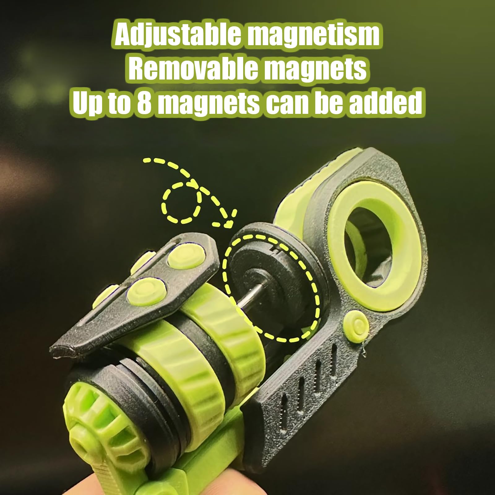 Fidger Sensory Toys - Juguetes sensoriales de impresión 3D, juguete de descompresión de múltiples formas de juego para lograr deslizadores, spinners, juguetes de descompresión que mantienen la