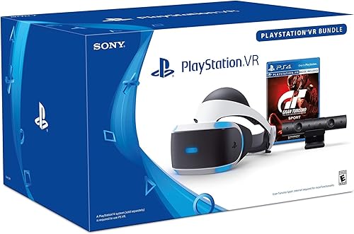 Playstation VR Gran Turismo Sport Bundle Pantalla VR avanzada Tecnología de audio 3D Pantalla OLED 1080p de 57 pulgadas HDMI USB