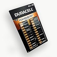 Vista 3 de Duracell Coppertop - Batería AA de dióxido de manganeso alcalino, 1,5 V, (paquete de 48)
