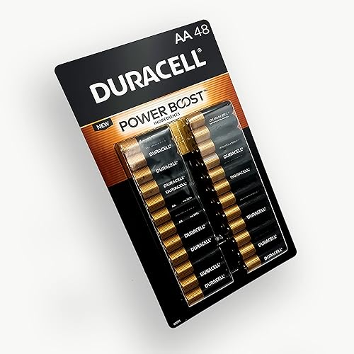 Miniatura 3 de Duracell Coppertop - Batería AA de dióxido de manganeso alcalino, 1,5 V, (paquete de 48)