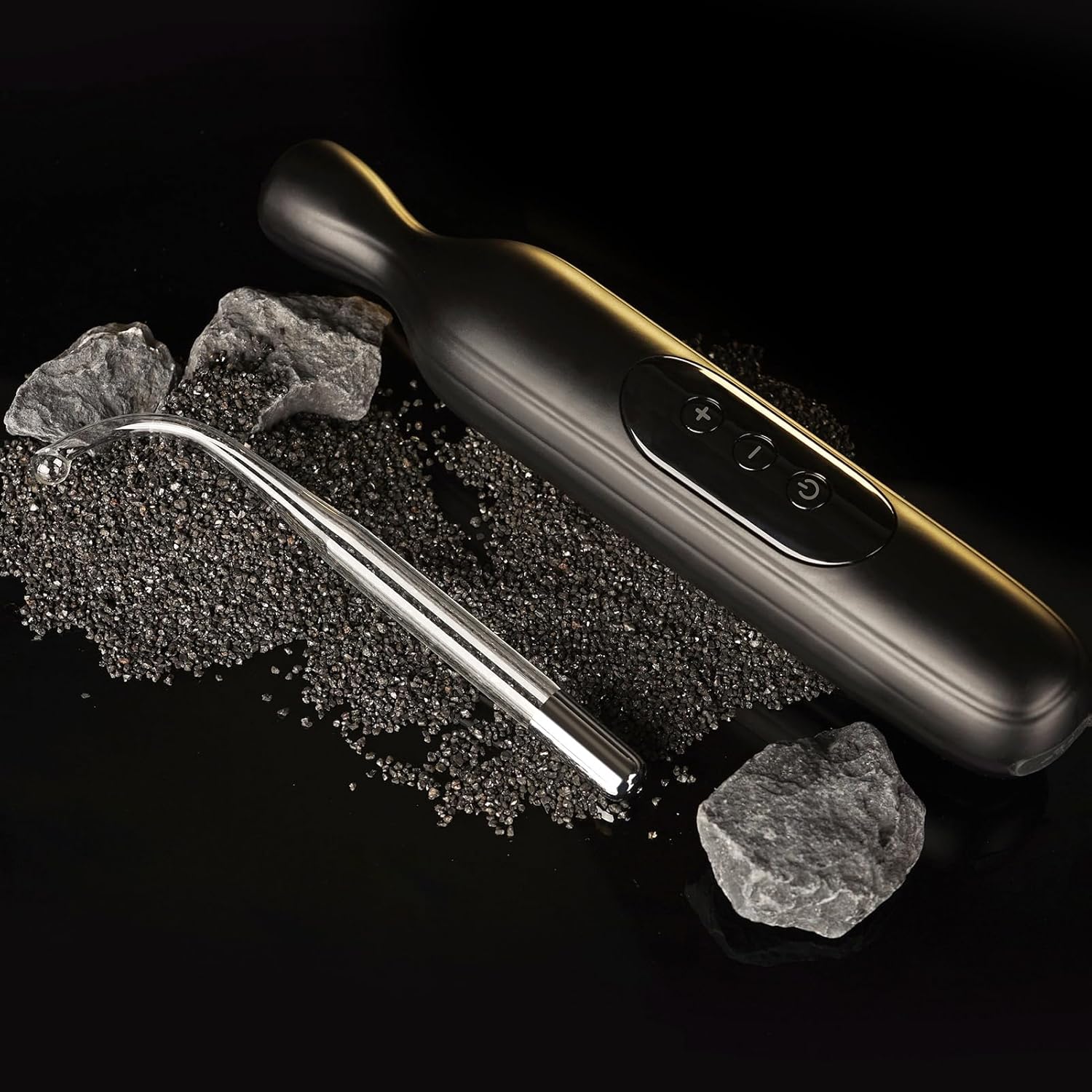 Romi Electric Shock Stick with 5 Shocking Modes Glass Fetish Teaser Teasing Sticks Pleasure Wands Foreplay Flirting SM Sex Toys Women Men