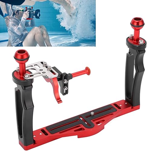 Miniatura 4 de Disparador de obturador para bandeja de cámara de buceo, obturador de bandeja de cámara subacuática, bandeja para cámara, bandeja estabilizadora de