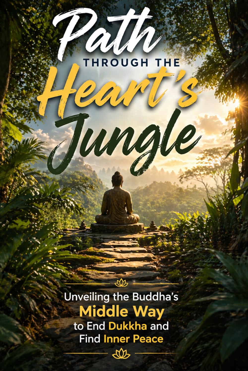 Path Through the Heart's Jungle: Unveiling the Buddha's Middle Way to End Dukkha and Find Inner Peace