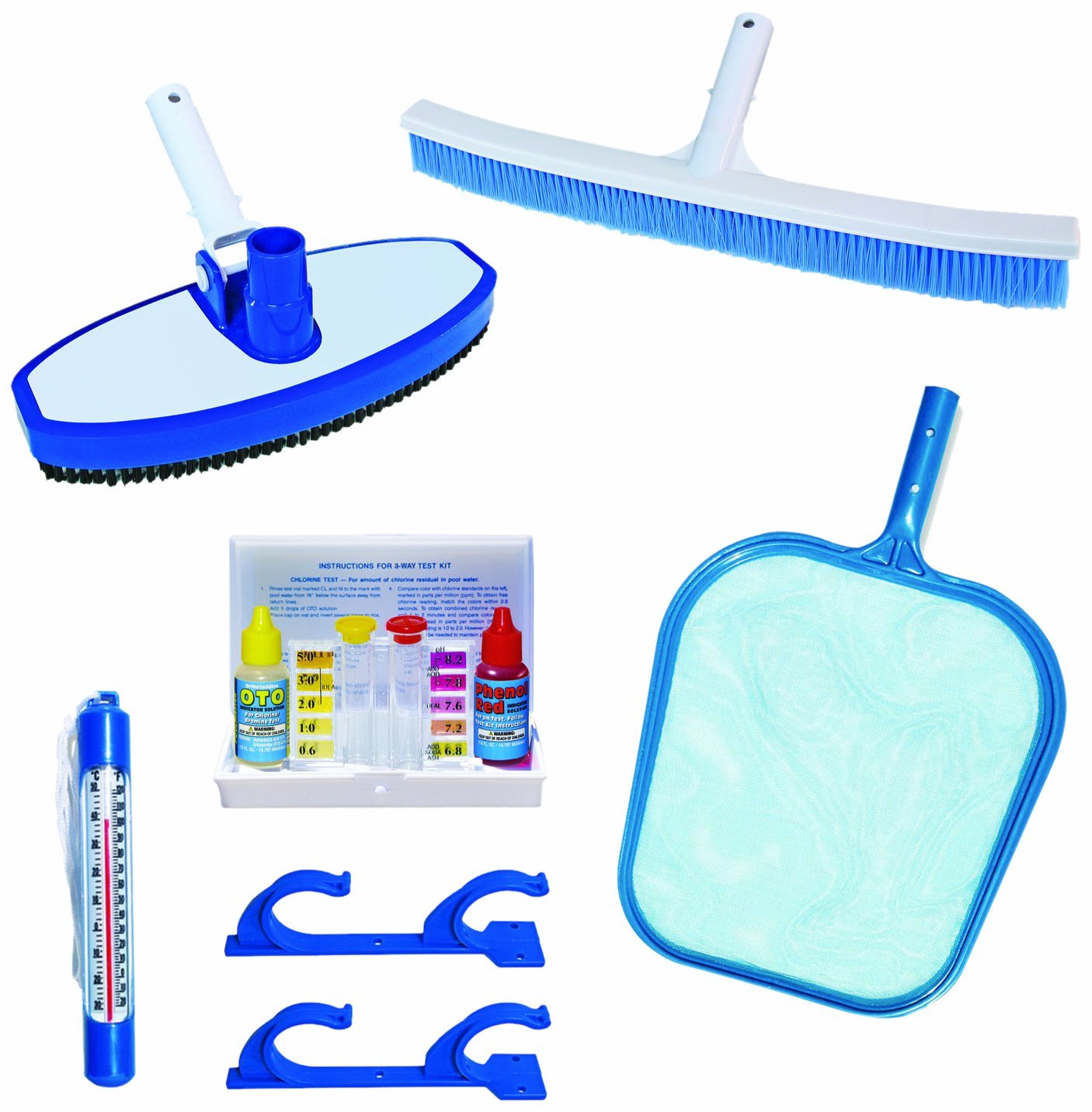 Poolmaster 32100 Vinyl Liner Swimming Pool Maintenance Kit, Medium, Multi