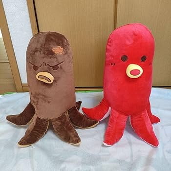 タコさんウィンナーのぬいぐるみ タコさんウインナー(受注制作)・生地リニューアル ぬいぐるみ