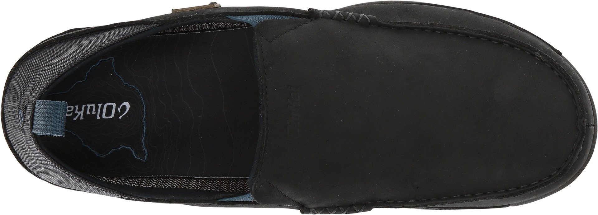 OluKai Na\'i WP Black Leather Slip on Shoes 11 OluKai Kalia Slip-On Comfort Shoes Black | Mercari main image 4