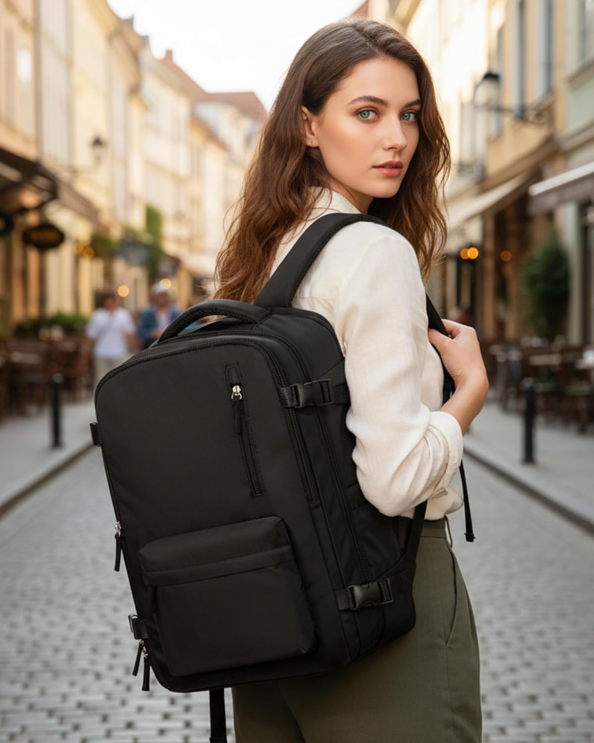 wepadre Vacuum Backpack Travel with Pump Airbag Travel Backpack with Vacuum System Compression Backpacks Vacpack Backpacks Mochila de Viaje Compresion al Vacio - Image 2