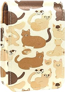 Lipstick Case,Leather Lip Gloss Lipstick Orga...