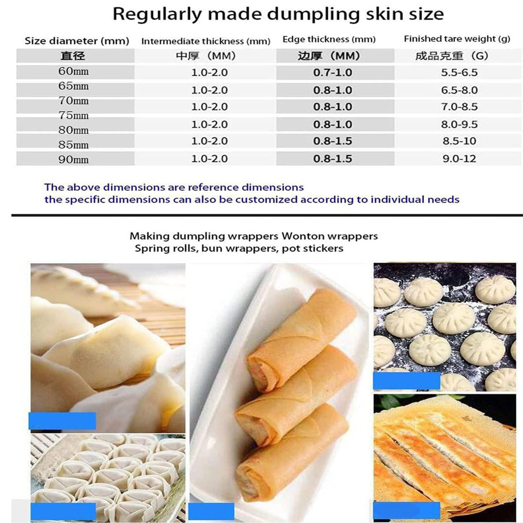 Automatica di Ravioli Elettrici per Ravioli Elettrici, Macchina per La Lavorazione della Pasta, Macchina per Ravioli Commerciali con 1 Stampo per Ravioli Wonton, 40 Pezzi/Min