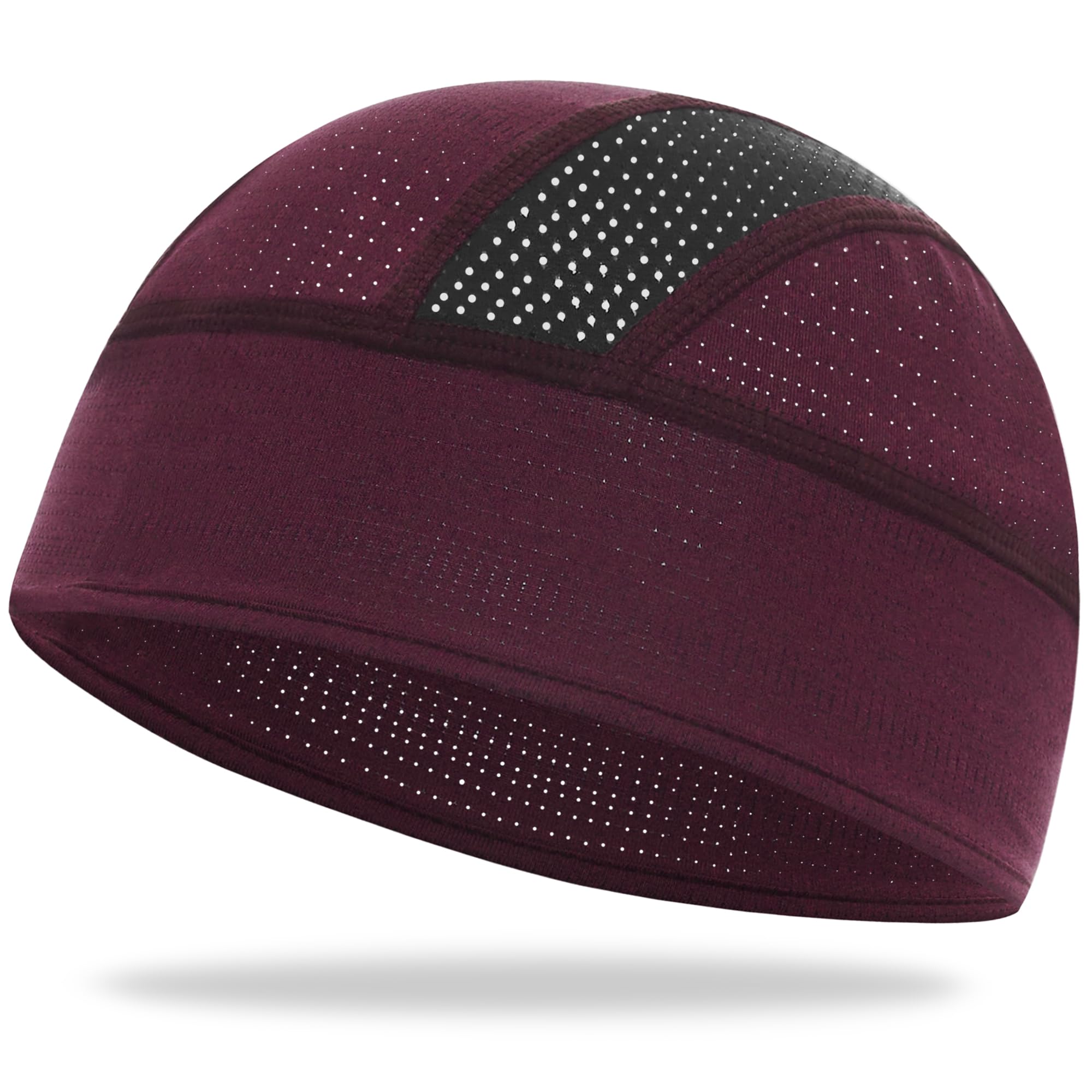Cooling Skull Cap Helmet Liner-Lightweigh Mesh Sweat Wicking Beanie Caps for Hard Hat,Motorcycle,Cycling,Running