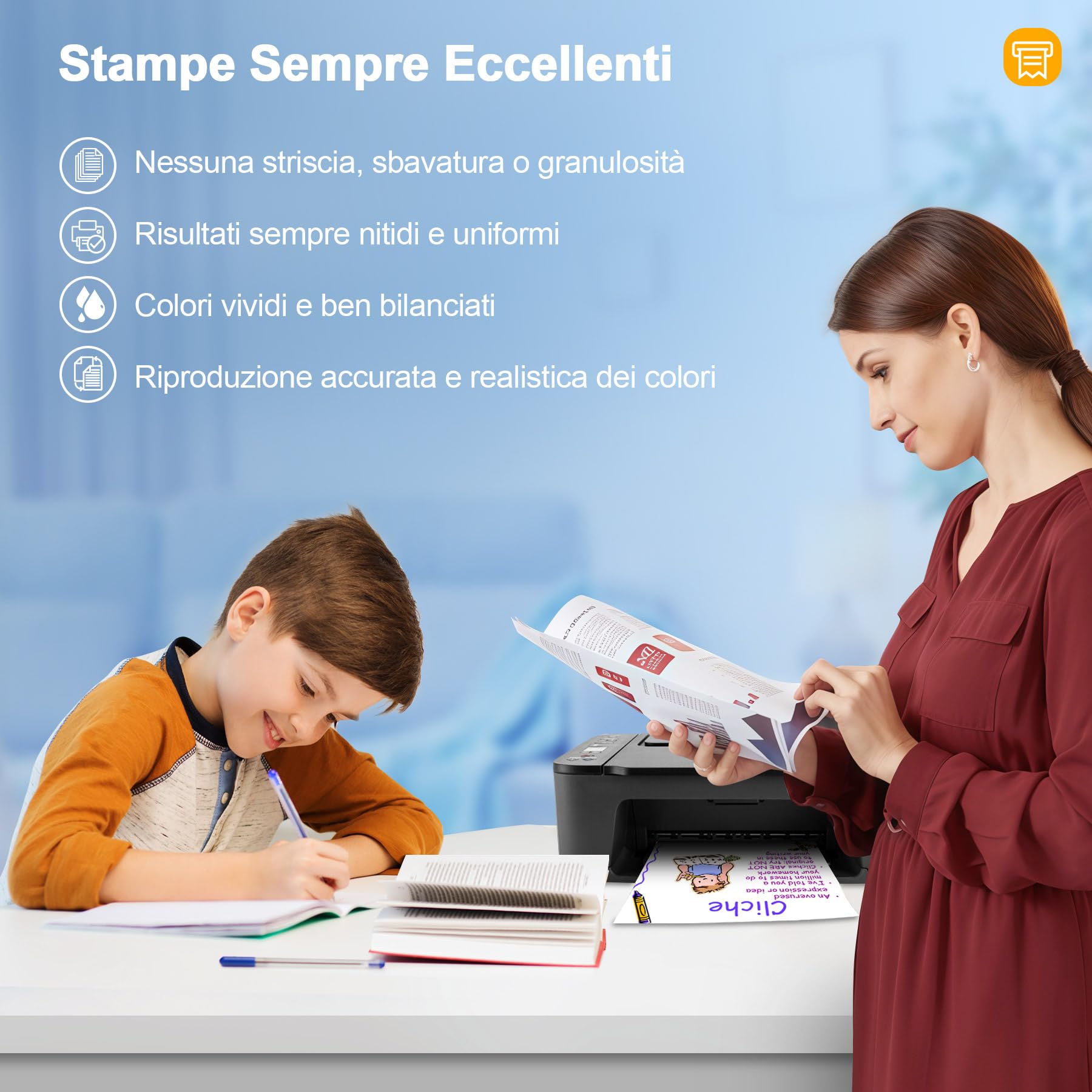 Palmtree 62XL Cartuccia d'inchiostro Compatibile Cartucce HP 62 Nero e Colore per HP 62 XL Cartucce per HP Officejet 5740 200 250 HP Envy 5540 5740 7640 5640 5547