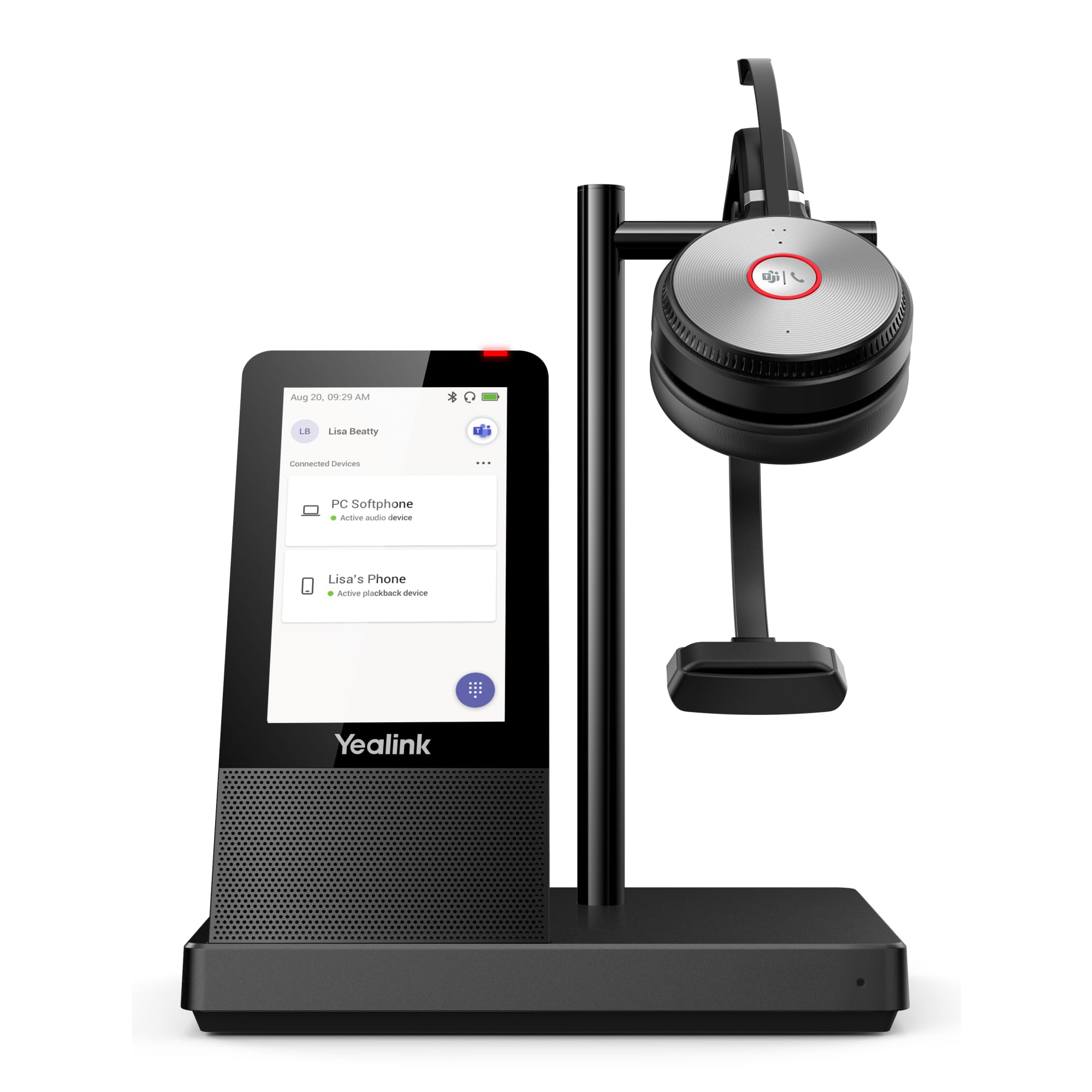 Yealink DECT WH66 Mono Teams Casque Audio