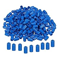 Vista 1 de MECCANIXITY 200 tapas de goma para extremos de 5/16 pulgadas, protector de rosca de vinilo redondo de PVC para tubería de perno de tornillo