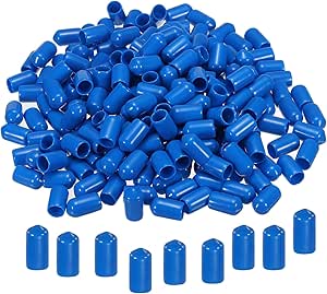 Cappucci In Gomma Per Viti Da 8mm - 50 Pezzi Nero, Protezione Anti Graffi - Foto 4