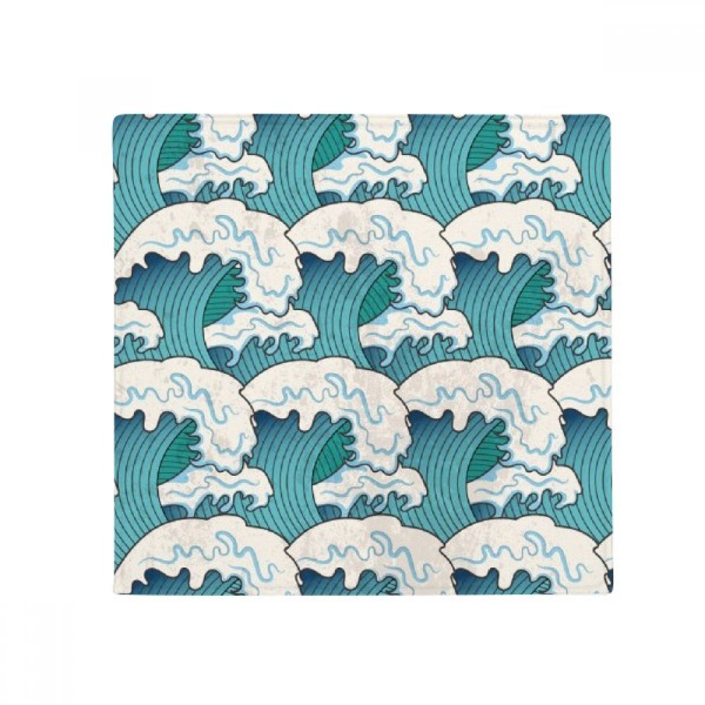 Tapis animaux anti-dérapant 80cm ukiyo vague cuisine multicolore