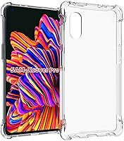 Vista 1 de Funda para Samsung Galaxy XCover Pro Clear TPU Cuatro Esquinas Funda Protectora Transparente Suave Funda