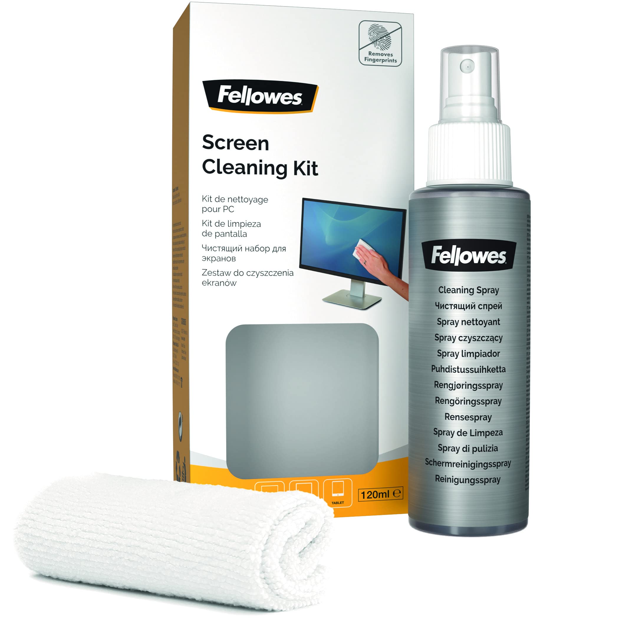 Fellowes Tablet and e-Reader Cleaning Kit for Home and Office - Pack of 10 - Amazon Exclusive