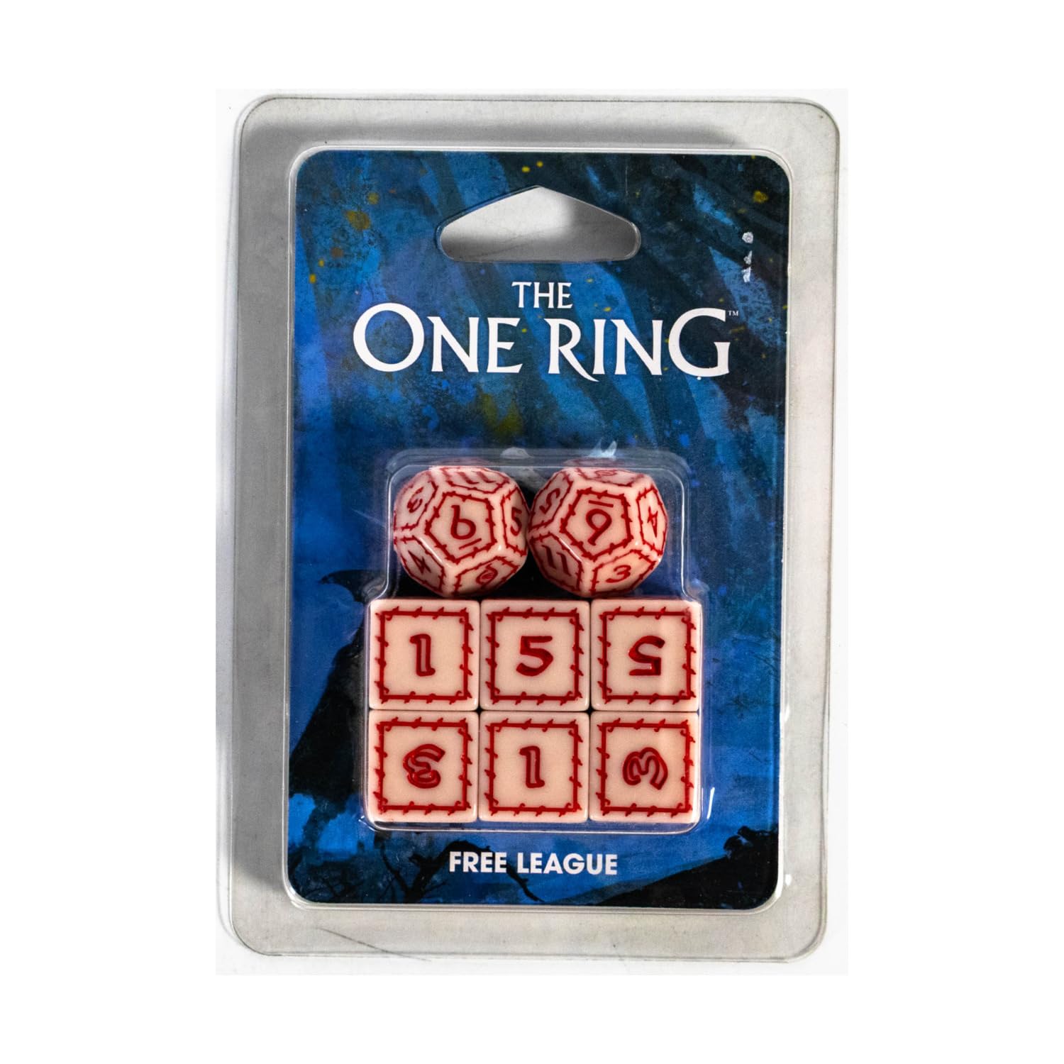 - Impressions The One Ring RPG Dice Set, White