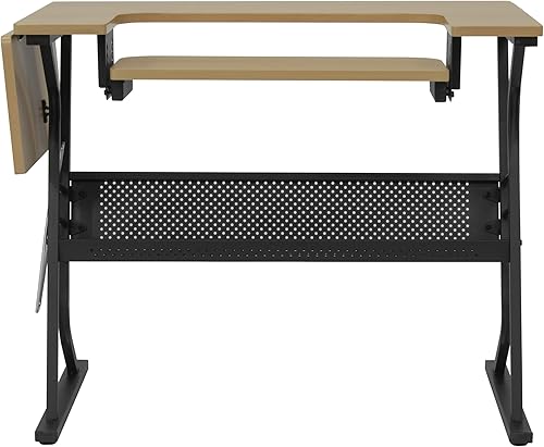 Vista 19 de Sew Ready Eclipse Ultra Hobby - Cajones de almacenamiento superior para máquina + estante inferior grande, también se pueden utilizar como mesa