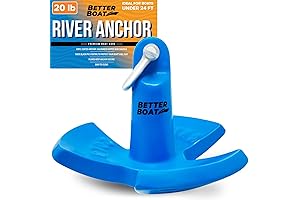 20 lb Boat Anchor River Anchor for Boats 15'-20' in 12lb, 20lb, 30lb