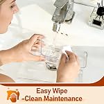 Drawer Organization System, 16 Pieces Storage Organizer in 4 Size Non-Slip Clear Plastic Compartment Inserts for Vanity Desk Office Kitchen Bathroom