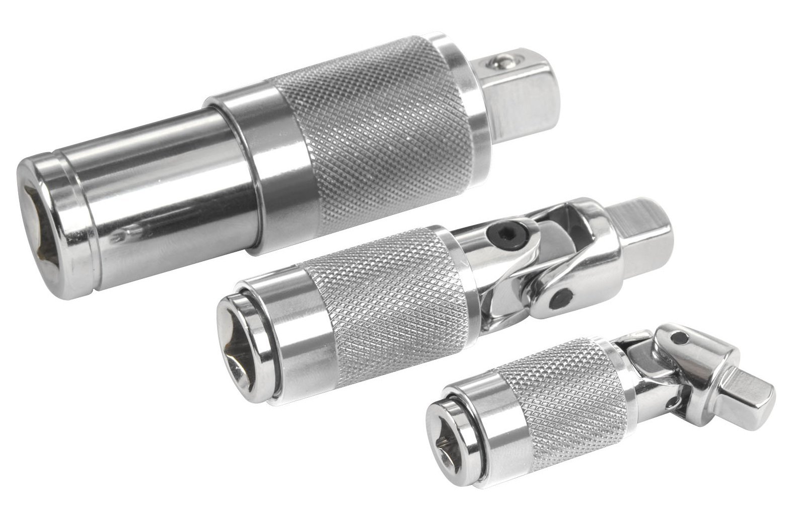 Steelman95332 - Chrome 3-Piece Lock Adapter Set