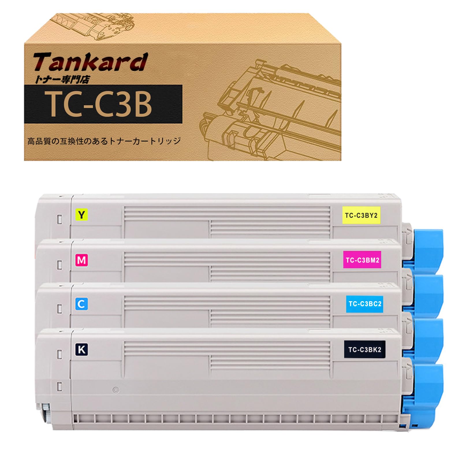 OKI TC-C3シリーズ Amazon.co.jp: 【純正品】OKI TC-C3B2 トナーカートリッジ(大