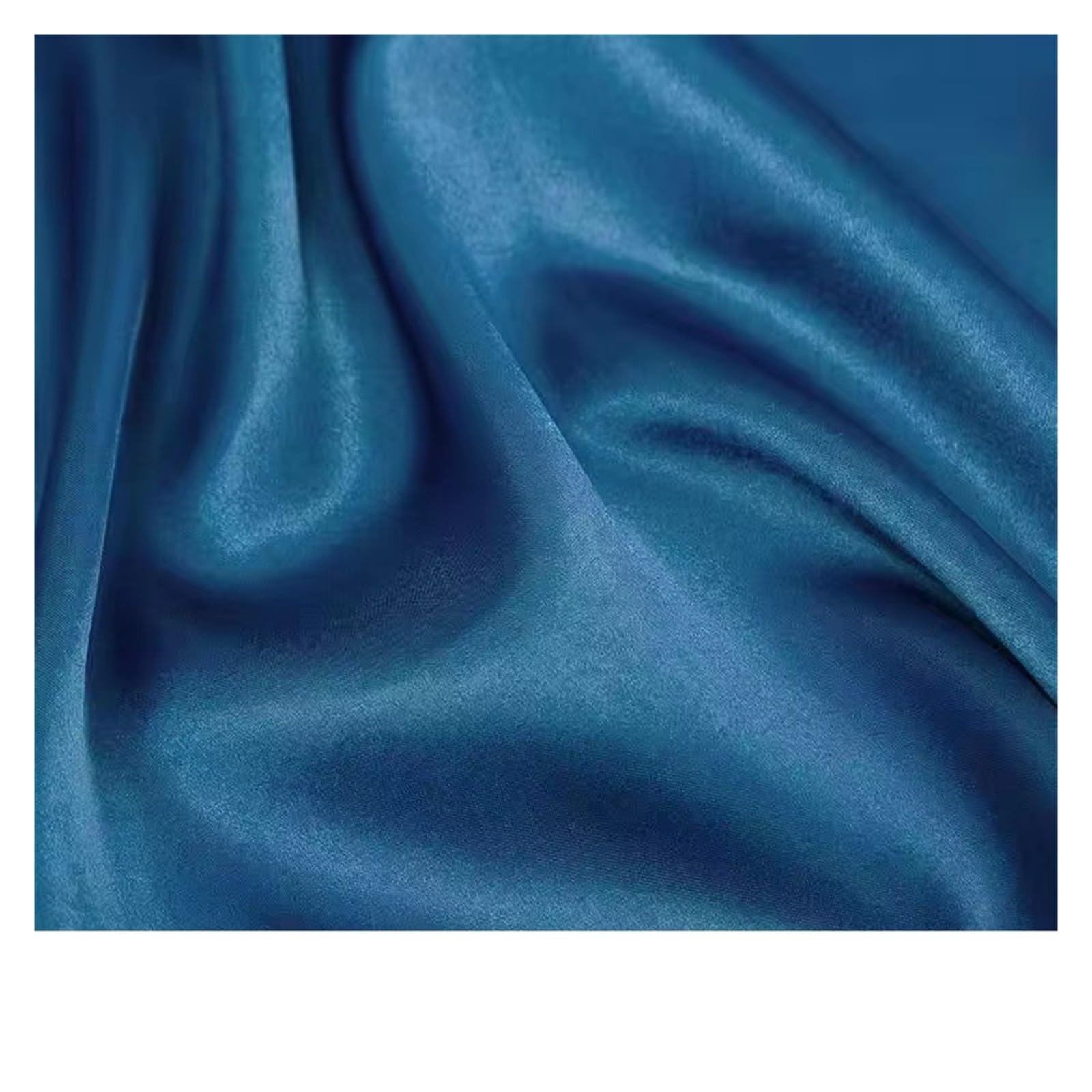 Satin Fabric Lining Soft and Shiny Silk-Like Material,for Clothing, Garments, DIY Craft, Wrapping(Color27,50X150cm)