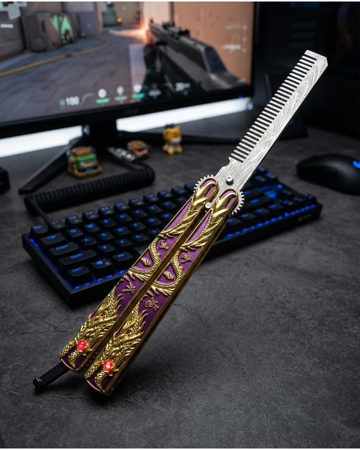 Butterfly Dragon Desk Fidget Comb(1194) image 4