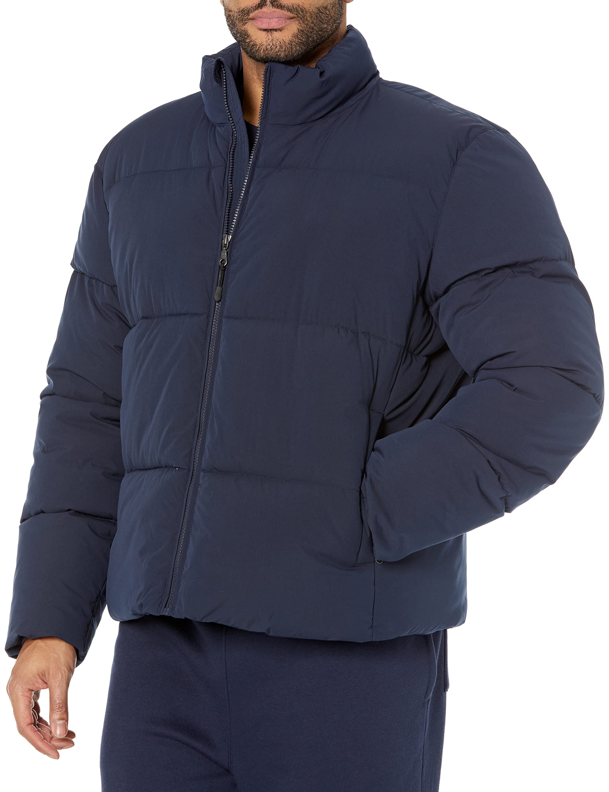 Amazon Essentials Uomo Piumino Pesante con Collo a Lupetto (Disponibile in Taglie Extra Forti)
