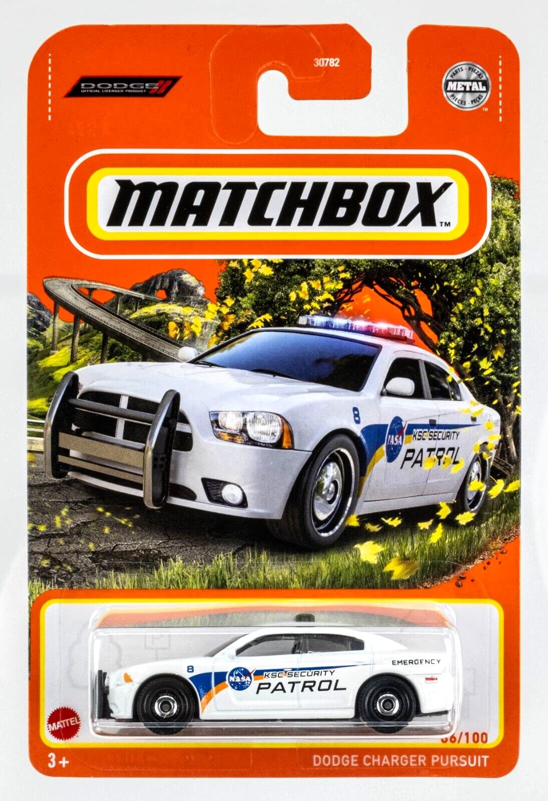 Matchbox Dodge Charger Pursuit 86/100 (White)