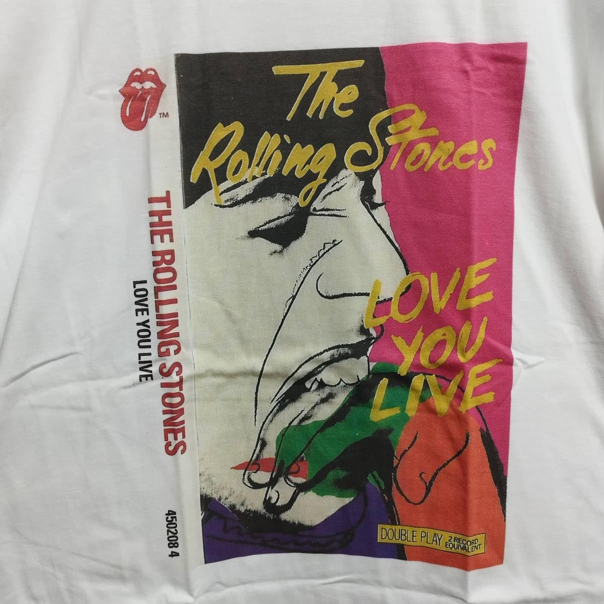 ミックジャガーThe Rolling Stones ライセンスTシャツ Lサイズ ローリングストーンズ ミックジャガーTシャツ - メルカリ