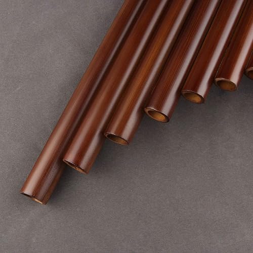 Miniatura 23 de 22/25 tubos G Key Profesional Pan Flauta China Tradicional Instrumento Musical Tubos de Pan Tubos Fácil de Aprender con Exquisitas Tubos de Pan