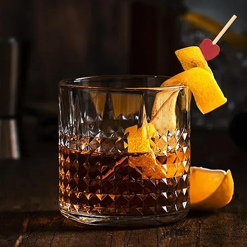 Miniatura 7 de Honbay 100 piezas de póker negro y rojo con forma de bambú para cócteles, frutas, alimentos, hamburguesas, palillos de dientes, decoración de