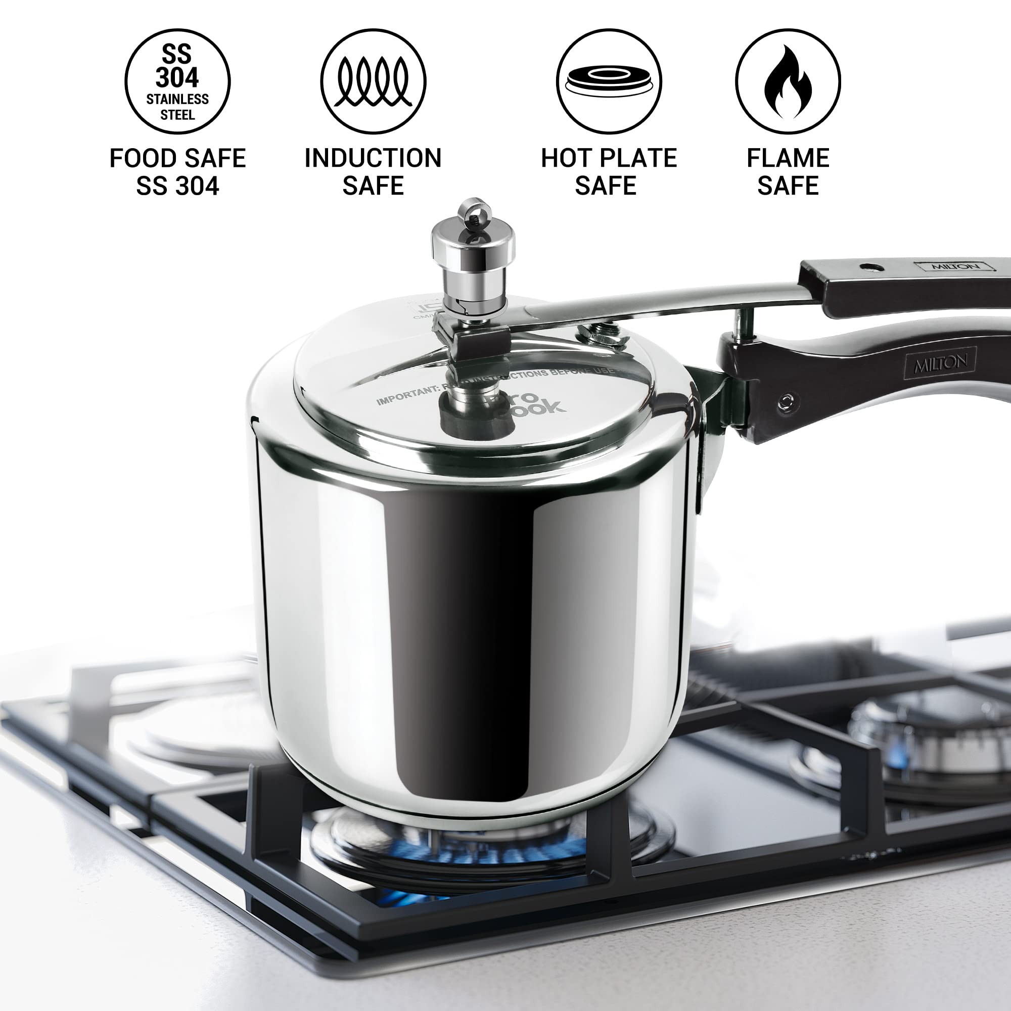 Premium Gold Milton Pressure Cooker Litre Induction Price