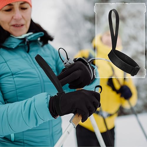 Miniatura 3 de 24 correas elásticas para guantes, correa de muñeca para esquí, snowboard, guante de invierno, correa de muñeca para niños, hombres y mujeres,