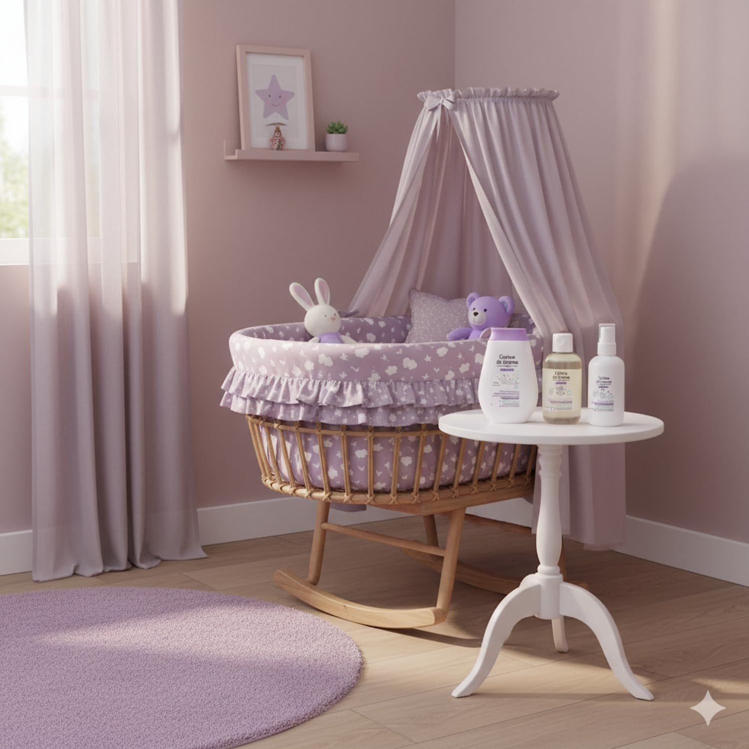 Corine de Farme Huile de Massage Relaxante 100ml à l'Extrait de Tilleul pour Bébé - Hypoallergénique