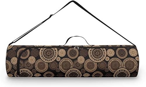 Miniatura 36 de Bolsa para esterilla de yoga para mujeres y hombres, con cremallera completa, bolsa de transporte para esterilla de yoga para clase de entrenamiento