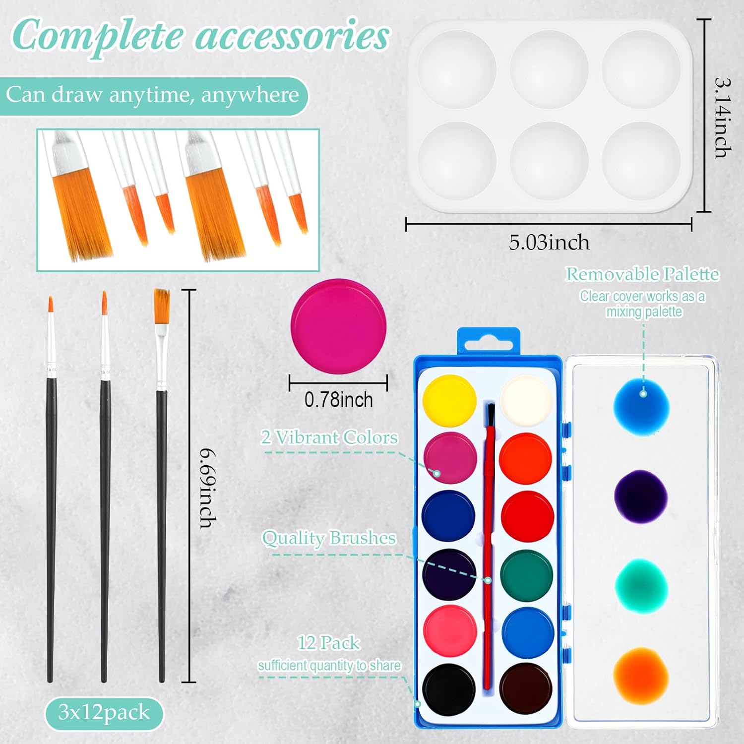 Ctosree 12 Sets Pre Drawn Canvas Kit for Painting Adults Sip and Paint Kit Art Pre Printed Canvas Bulk for Easter Mother's Day Gifts Adult's Date Night(Colorful Fruit,8 x 10 in)