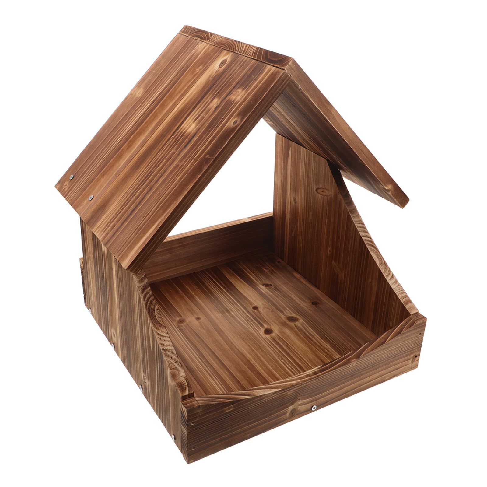 Wandmontierter mit Dach Nistkasten Naturholz für Hennen und