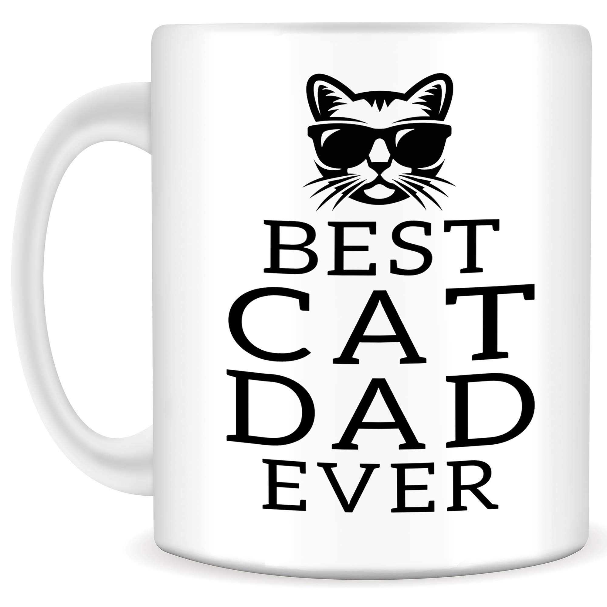 Best Cat Dad Ever Mug Quality 11oz Coffee Mug Cat Desertcart INDIA