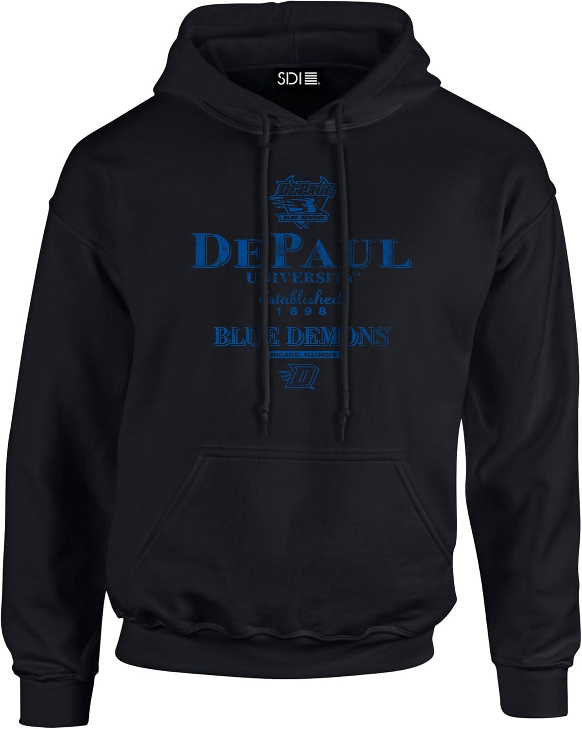 SDI NCAA Stacked Vintage Long Sleeve Hoodie