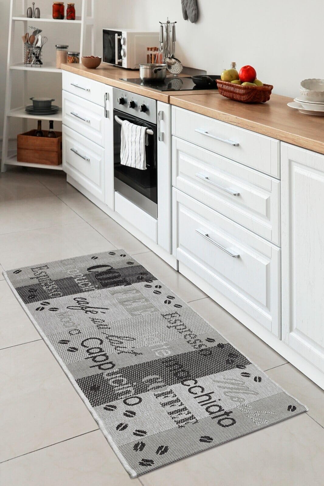 andiamo Arizona Outdoor Runner, Carpet Runner, Outdoor Rug, Hallway Runner, Kitchen Rug, Easy Care, 50 x 150 cm, Grey - Image 2