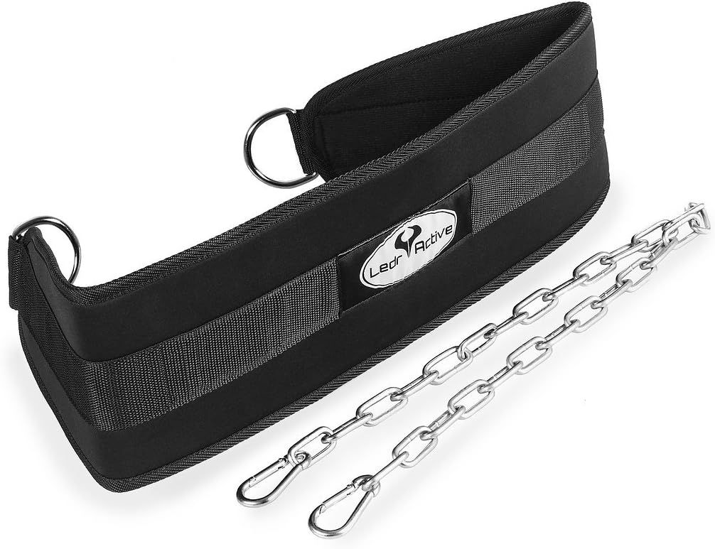 Weight Lifting Workout Dip Belt Premium Polyurethane